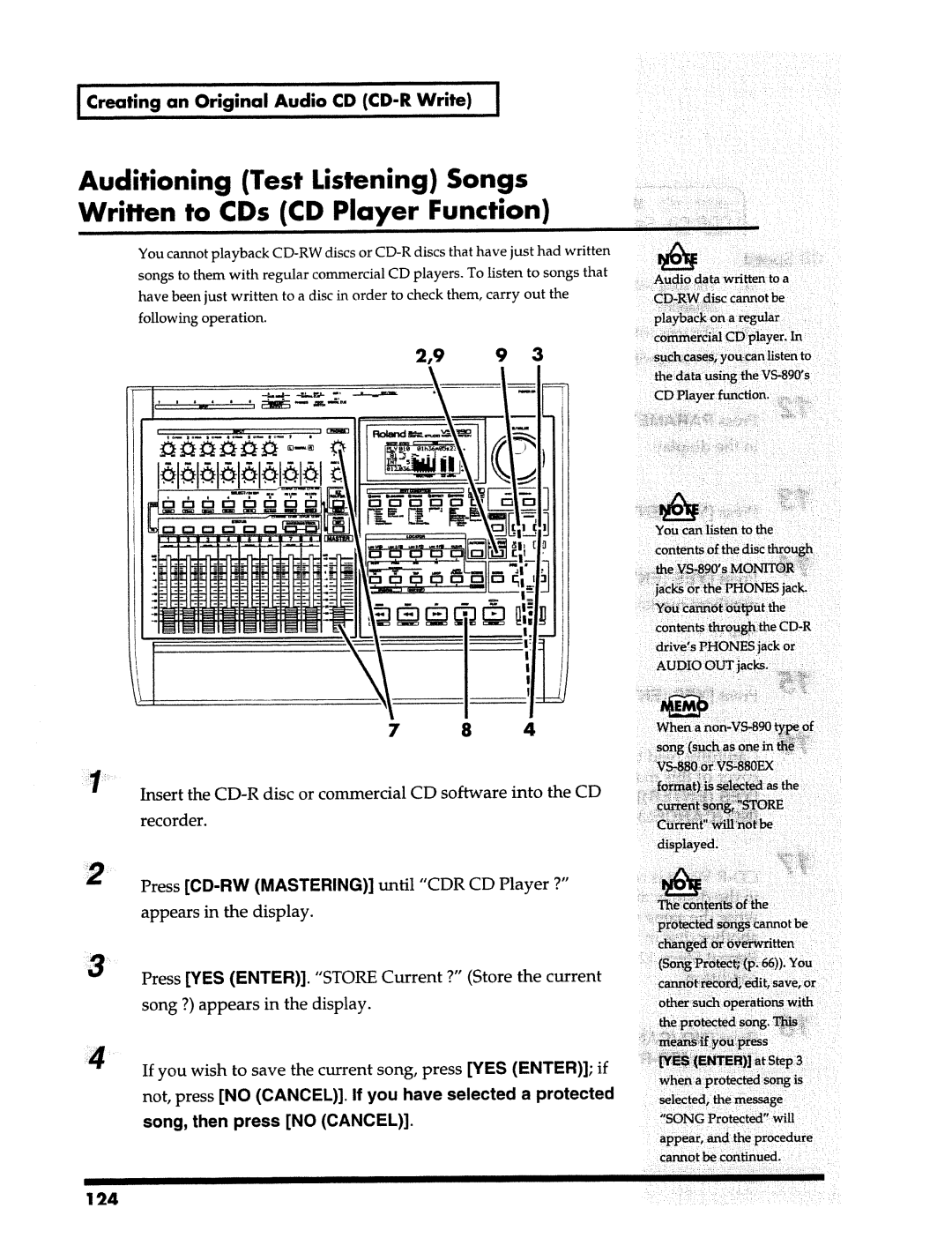 Roland VS-890 manual 