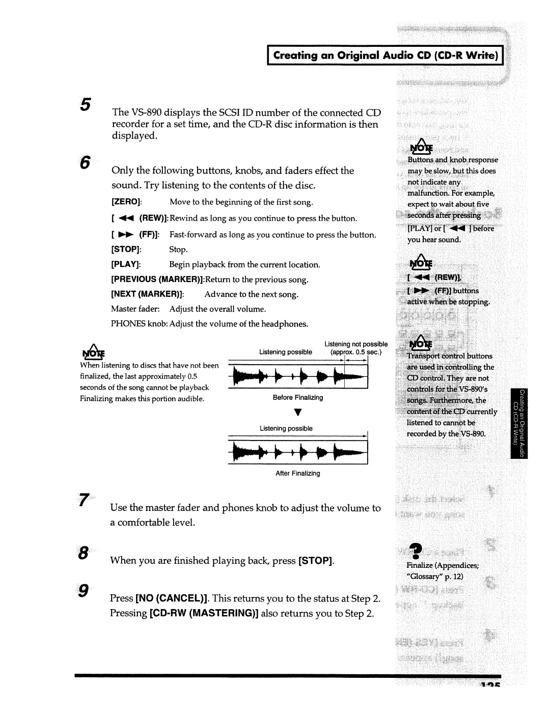 Roland VS-890 manual 