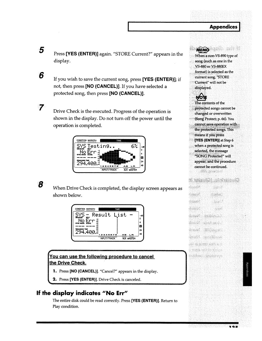 Roland VS-890 manual 