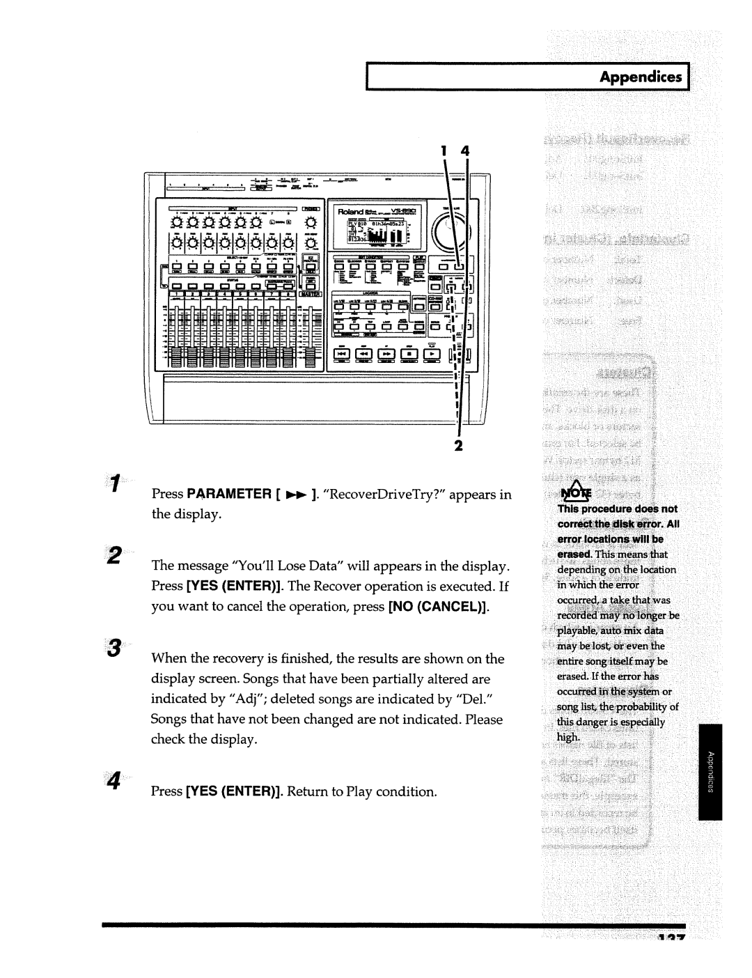 Roland VS-890 manual 