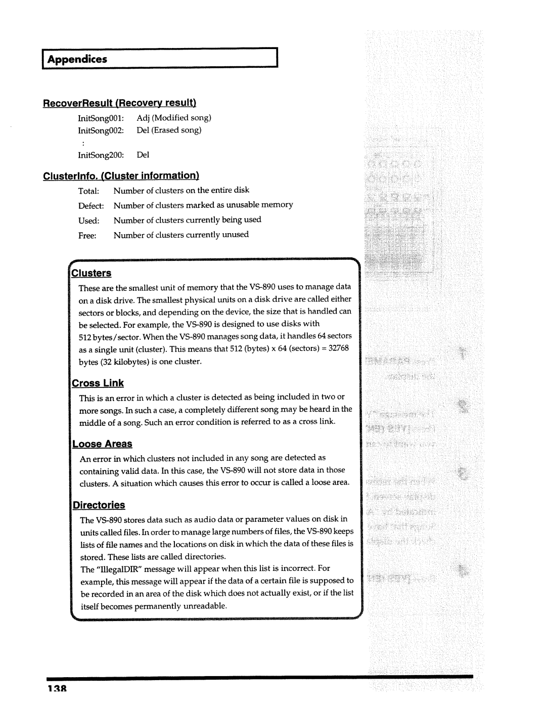 Roland VS-890 manual 