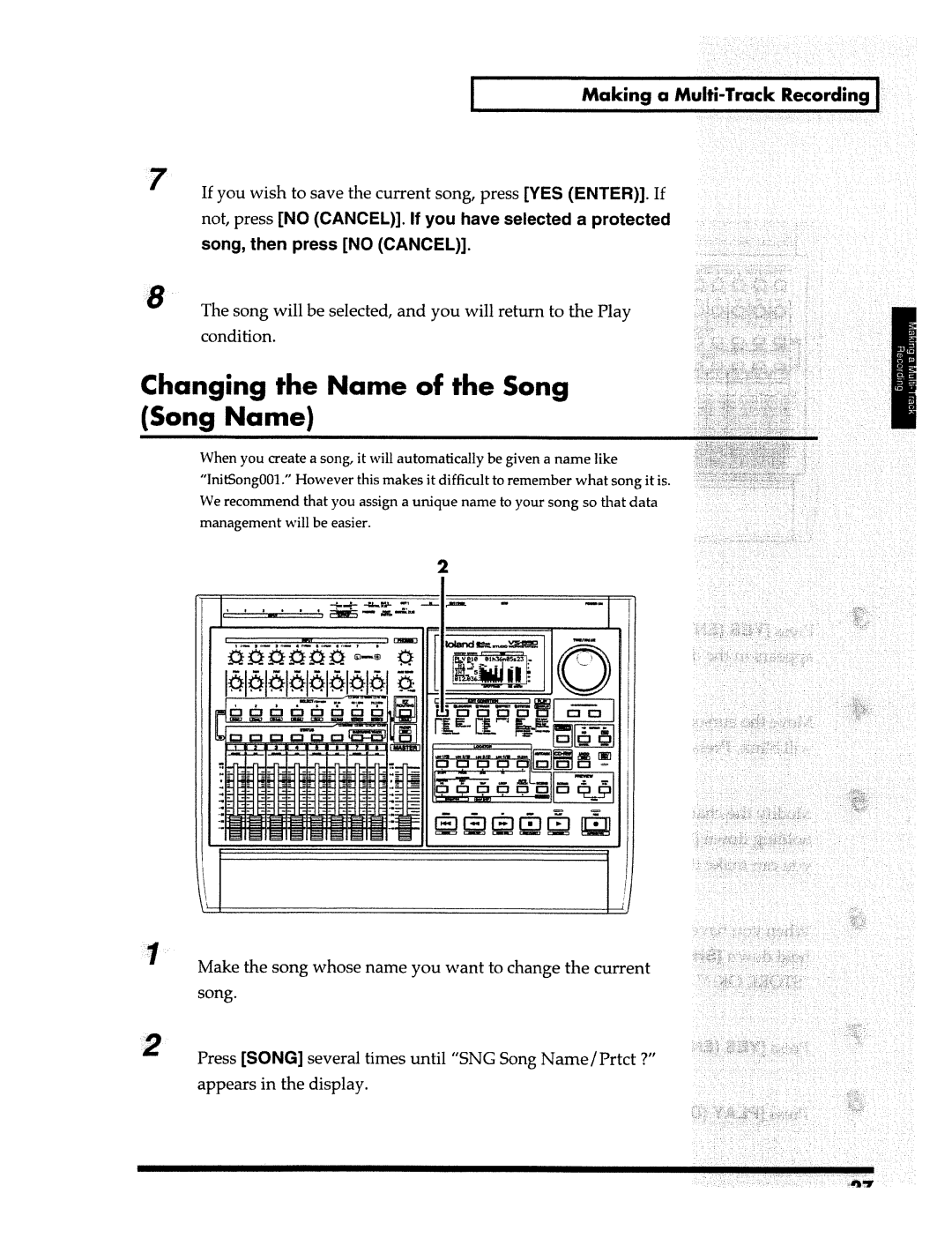 Roland VS-890 manual 