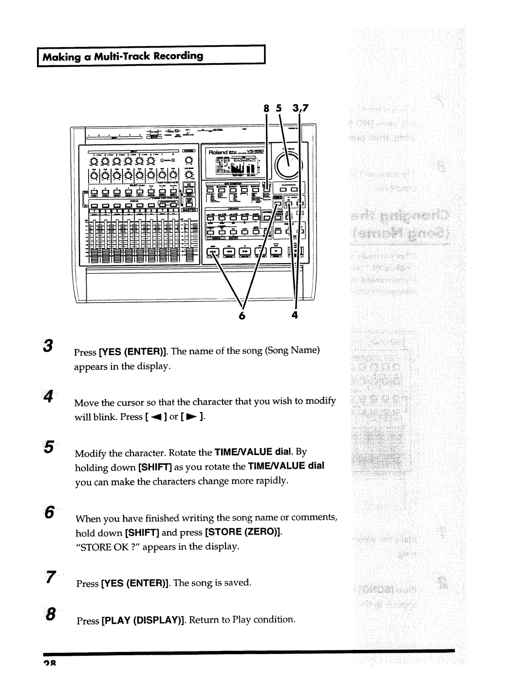 Roland VS-890 manual 