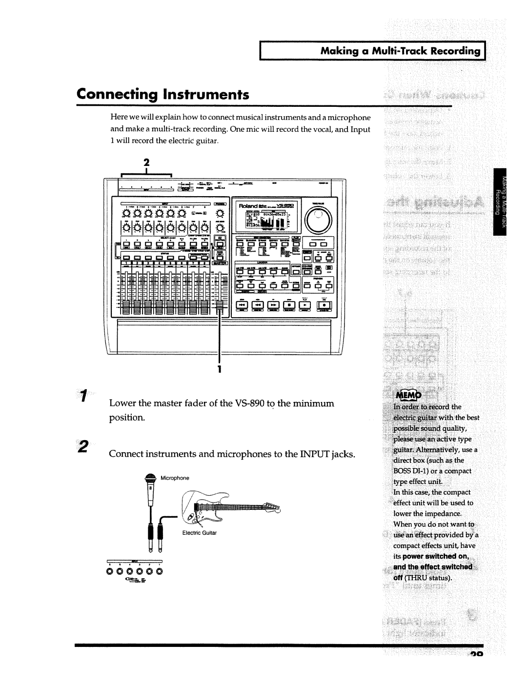 Roland VS-890 manual 