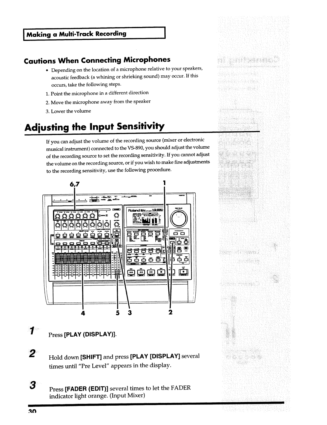 Roland VS-890 manual 