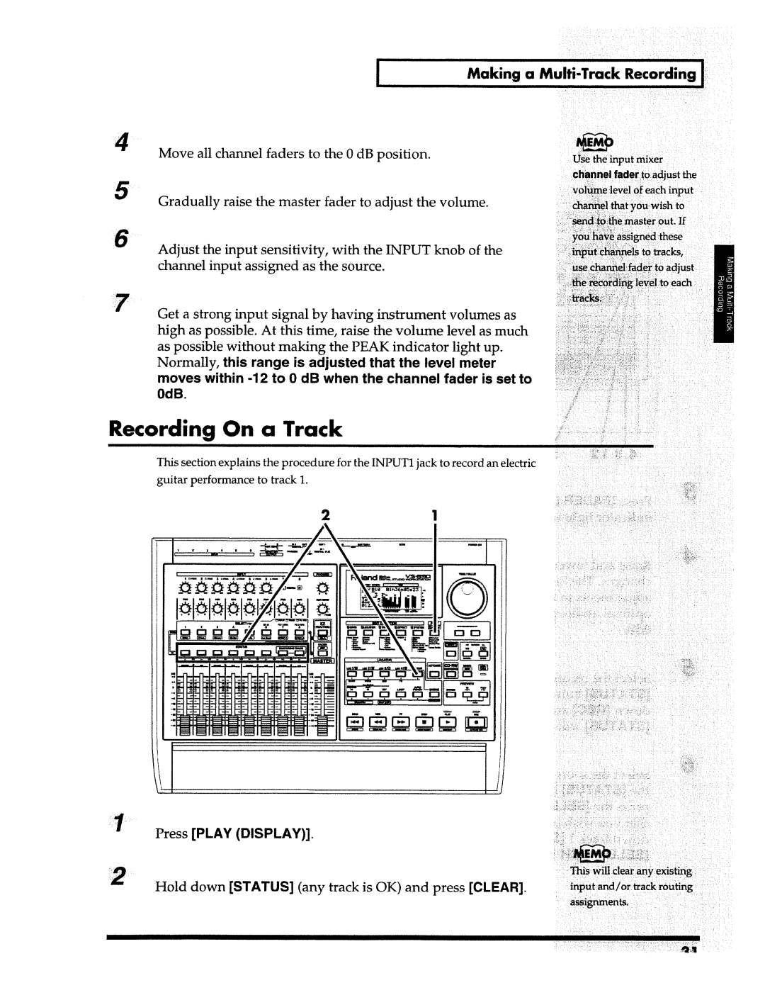 Roland VS-890 manual 