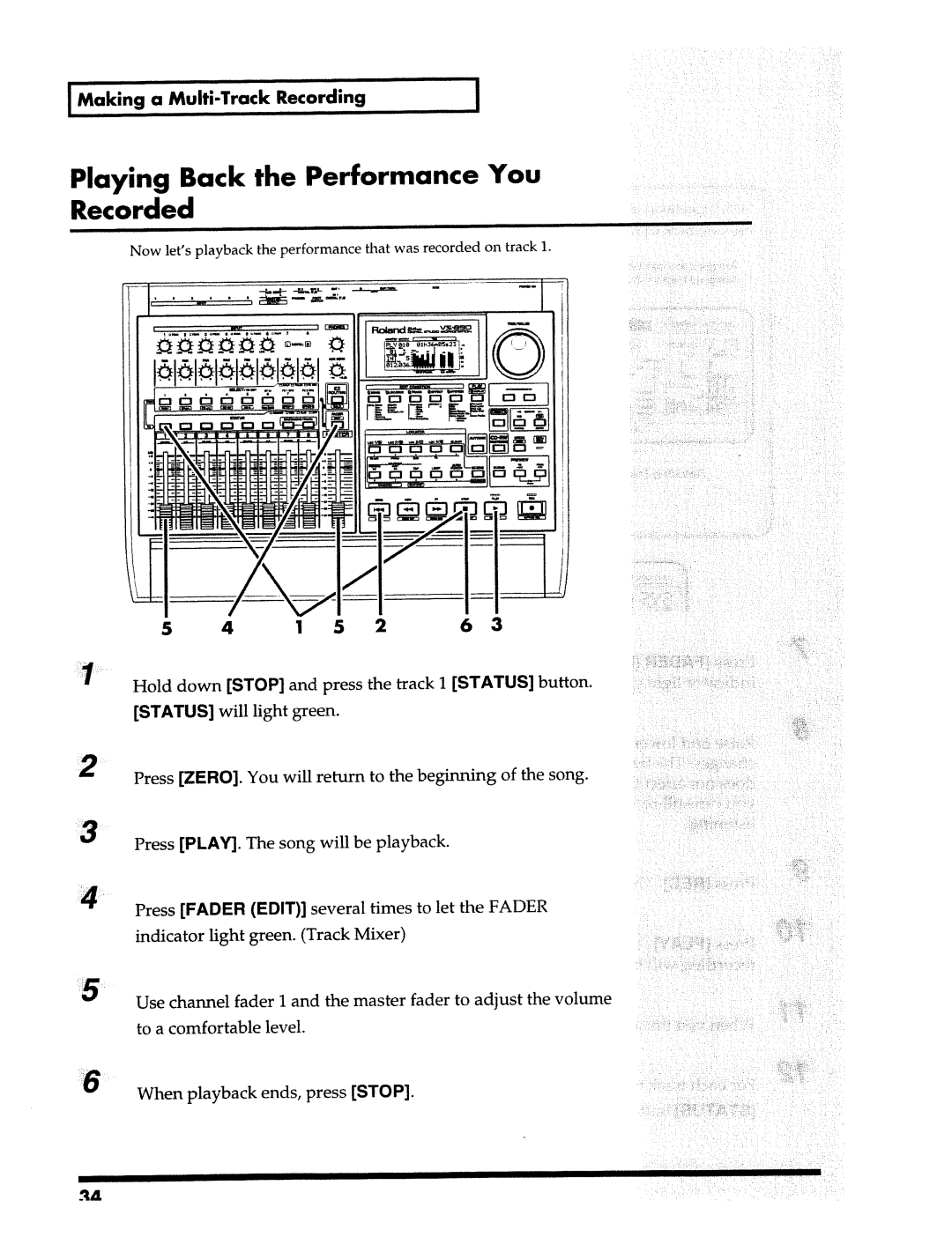 Roland VS-890 manual 