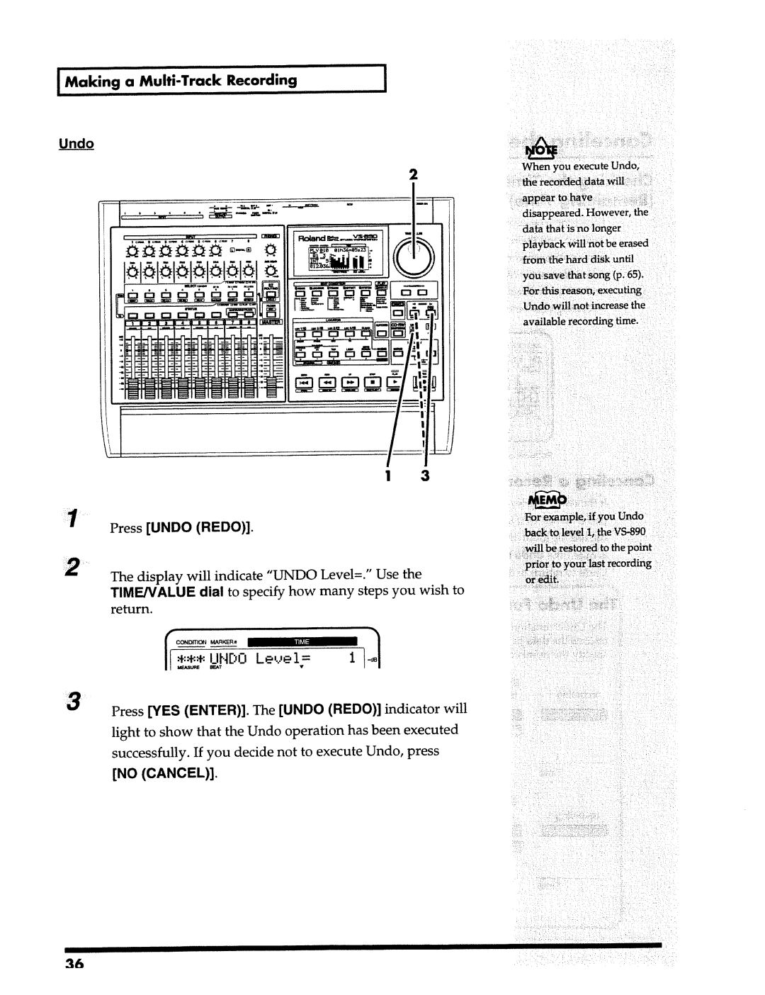 Roland VS-890 manual 