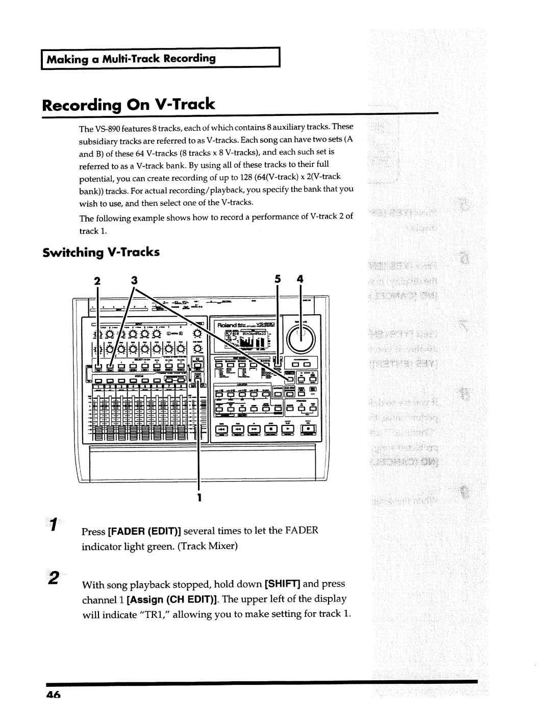 Roland VS-890 manual 