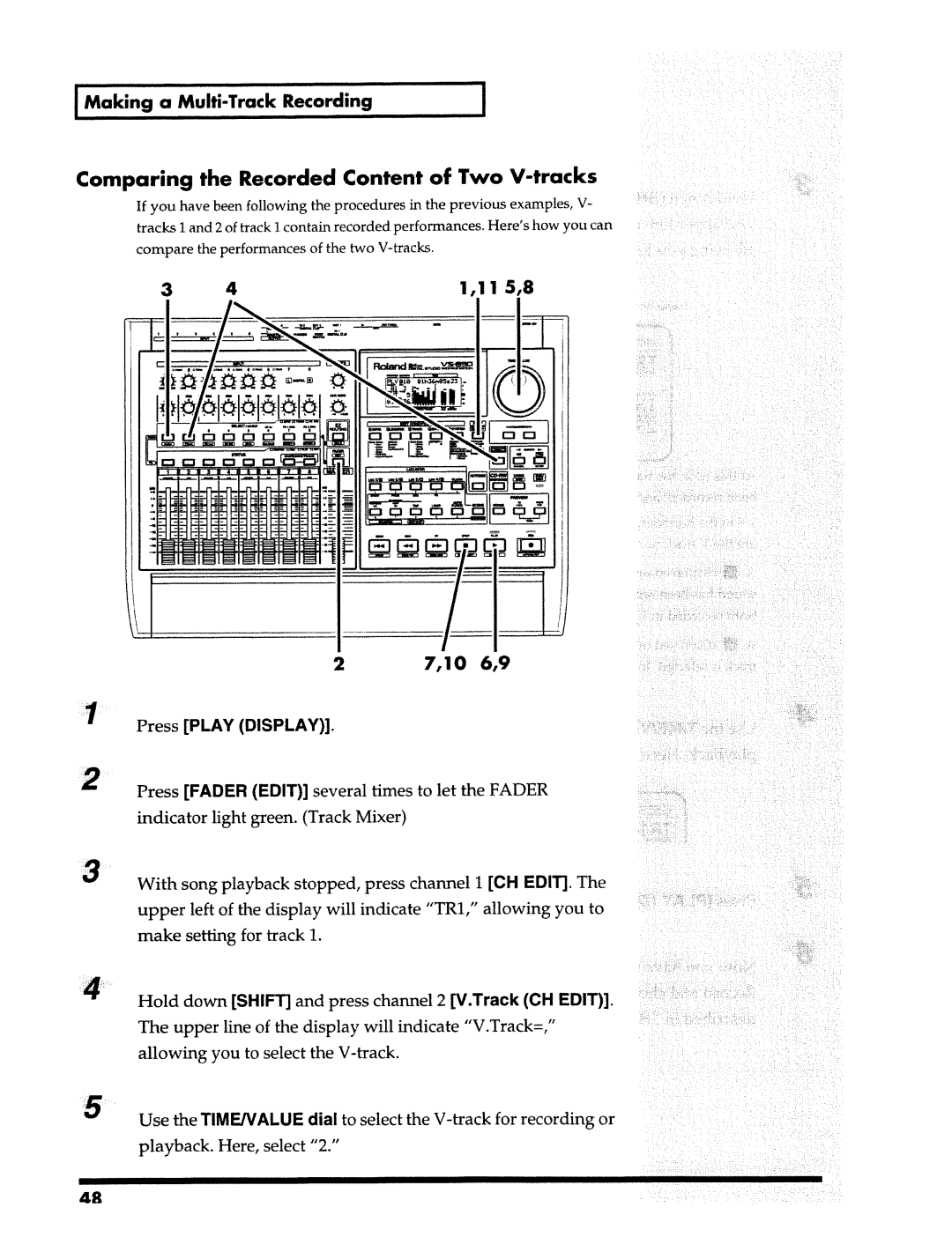 Roland VS-890 manual 