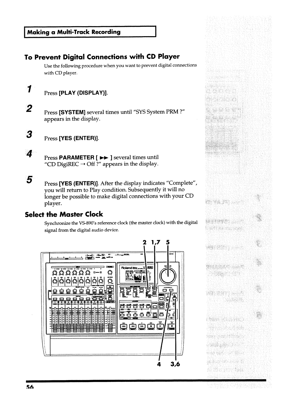 Roland VS-890 manual 