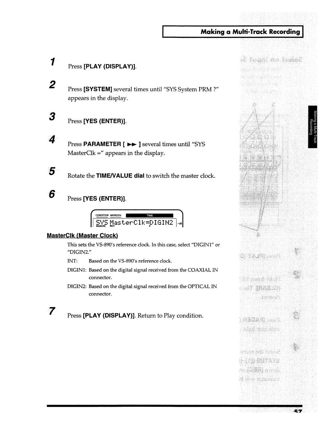 Roland VS-890 manual 