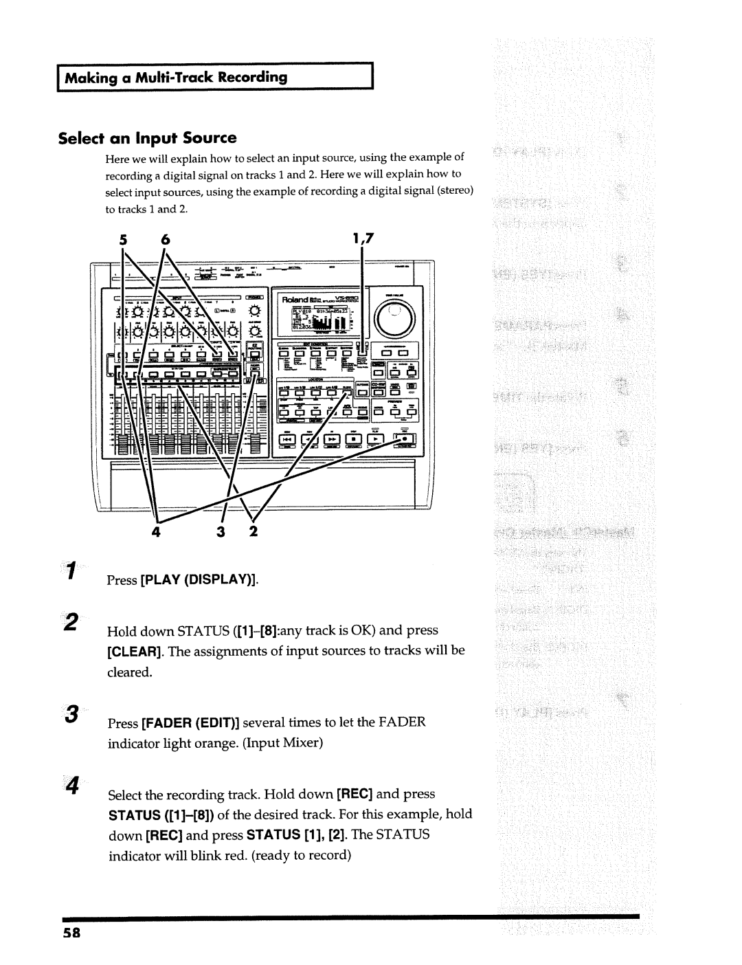 Roland VS-890 manual 