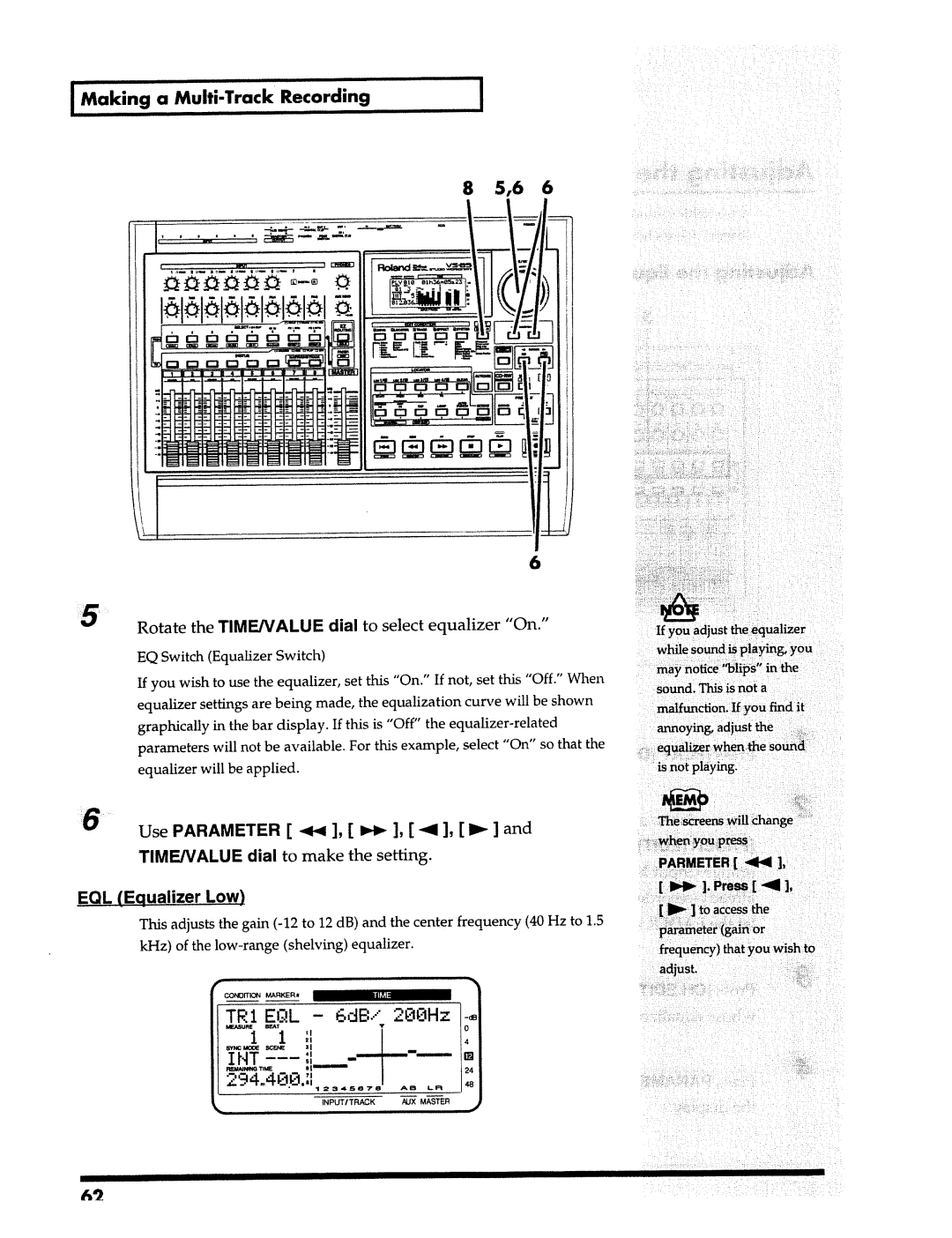 Roland VS-890 manual 