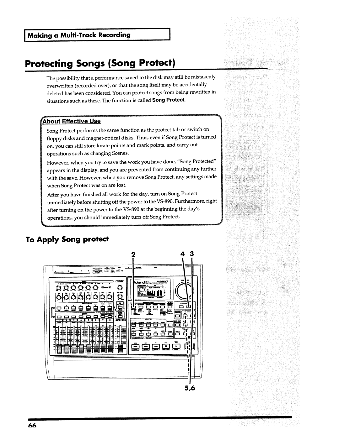 Roland VS-890 manual 