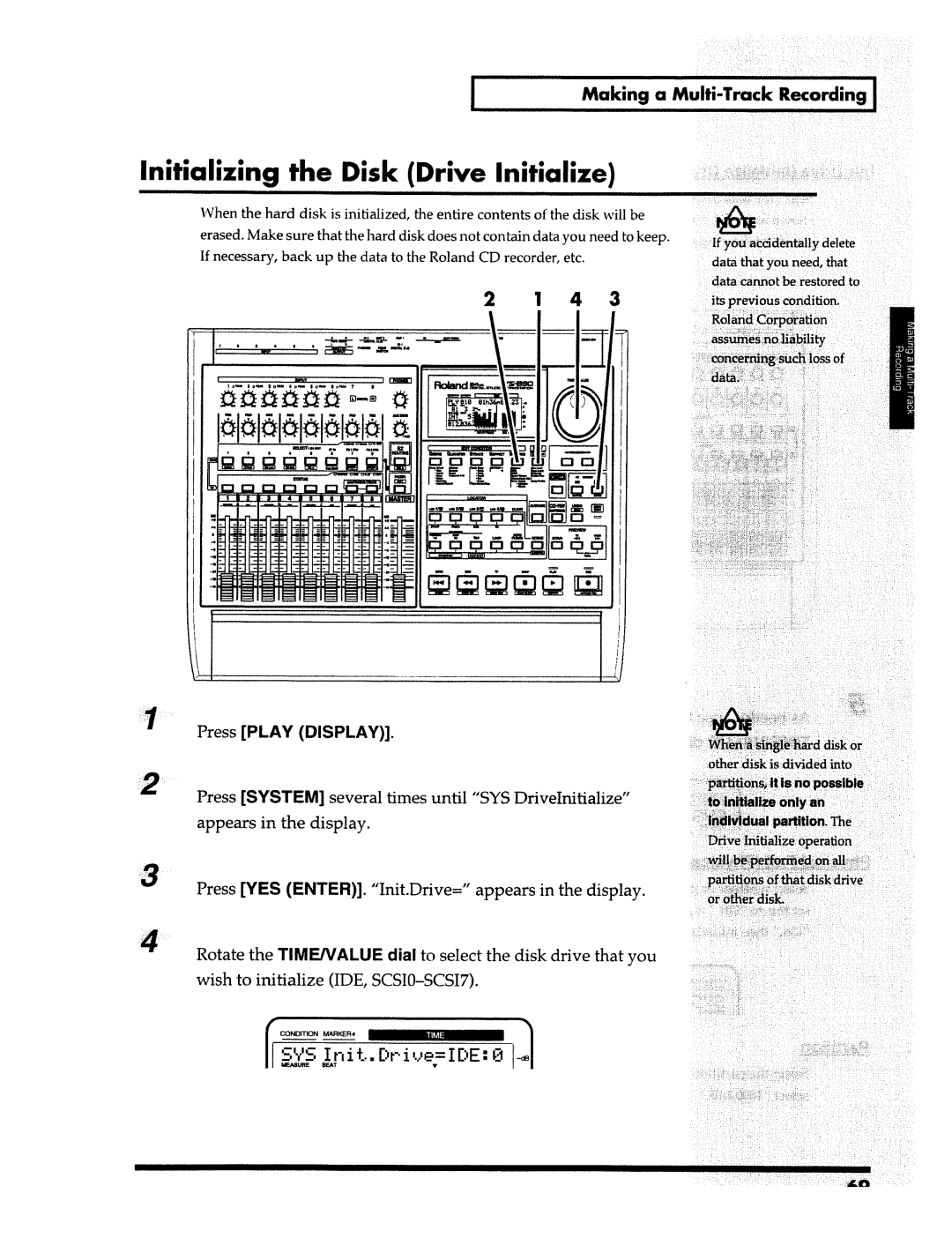 Roland VS-890 manual 