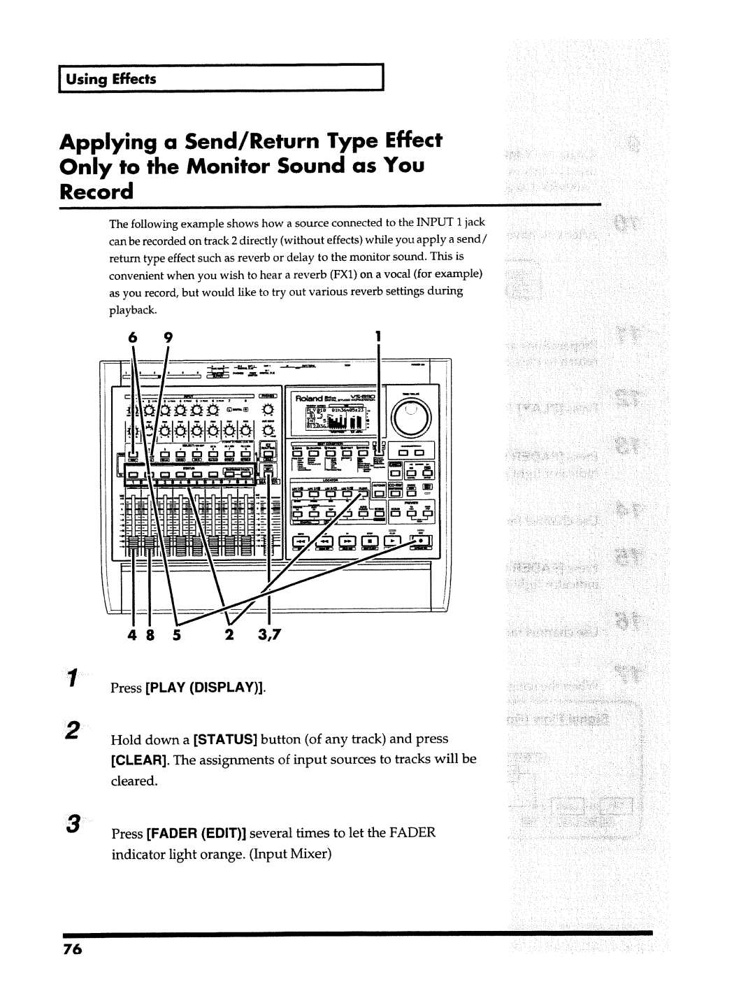 Roland VS-890 manual 