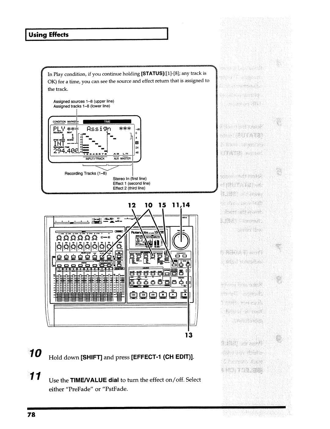 Roland VS-890 manual 