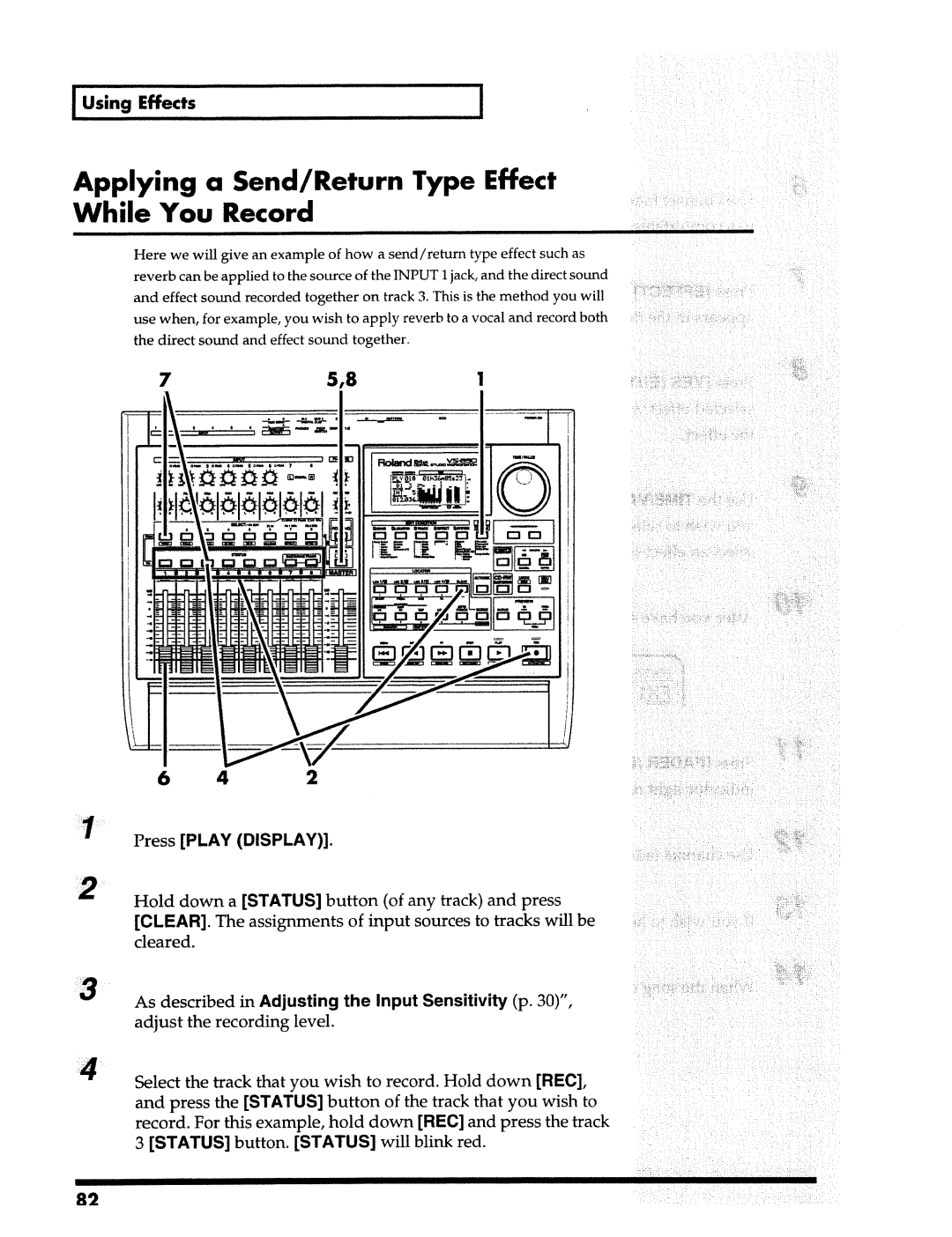 Roland VS-890 manual 