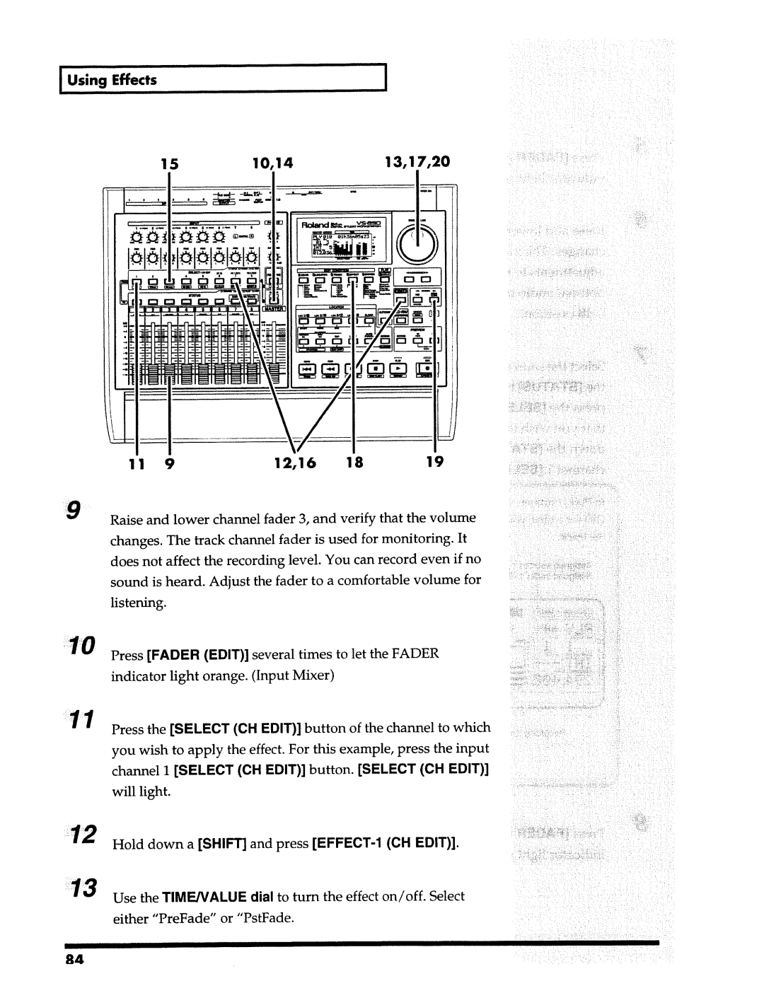 Roland VS-890 manual 