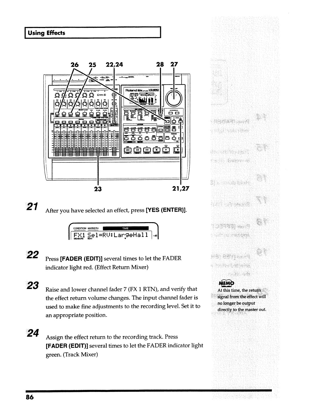 Roland VS-890 manual 