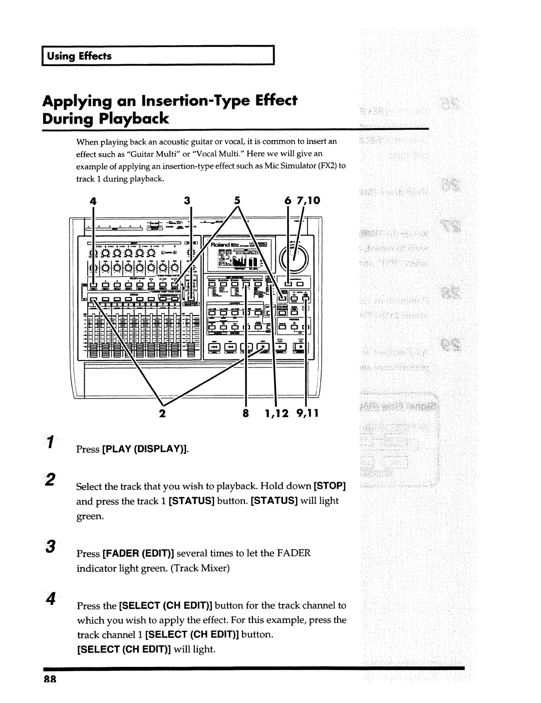 Roland VS-890 manual 