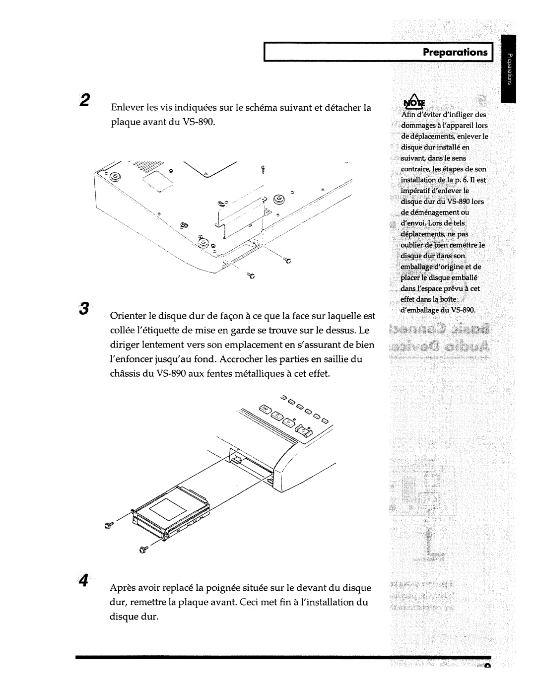 Roland VS-890 manual 