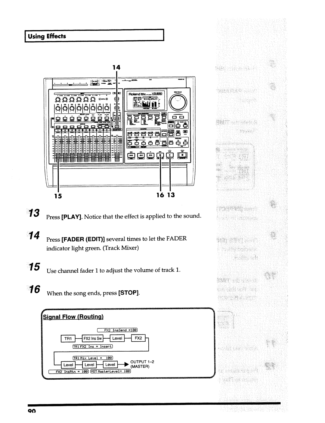 Roland VS-890 manual 