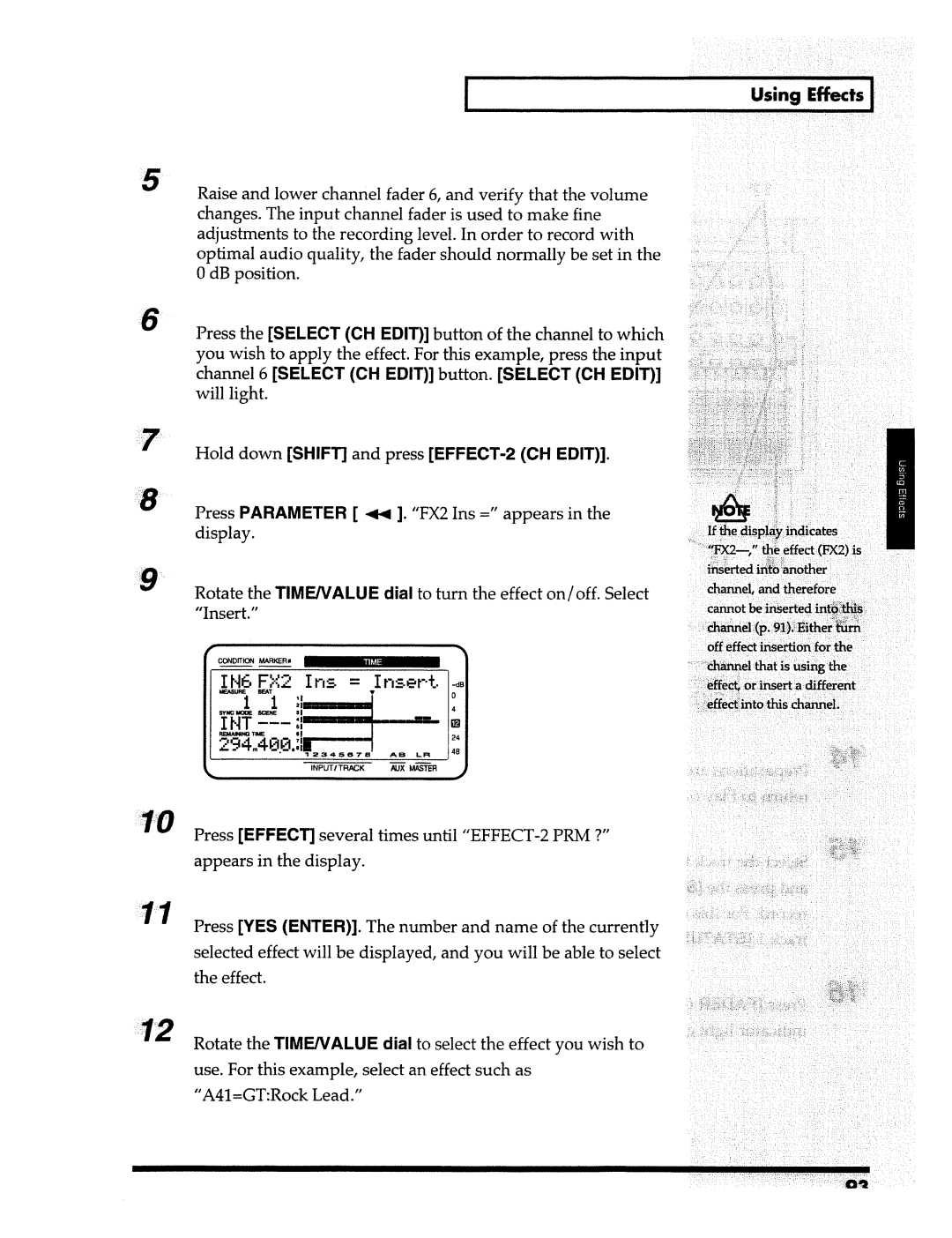 Roland VS-890 manual 