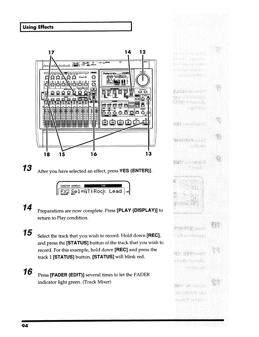 Roland VS-890 manual 