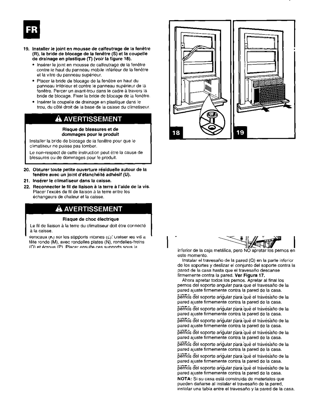 Roper Air Conditioner manual 