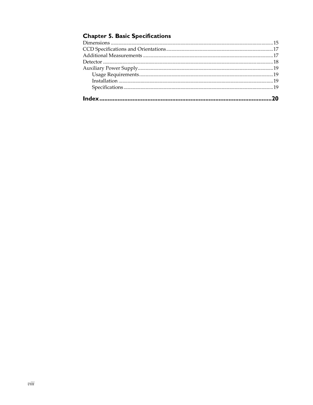 Roper ES, CoolSnap manual Index 