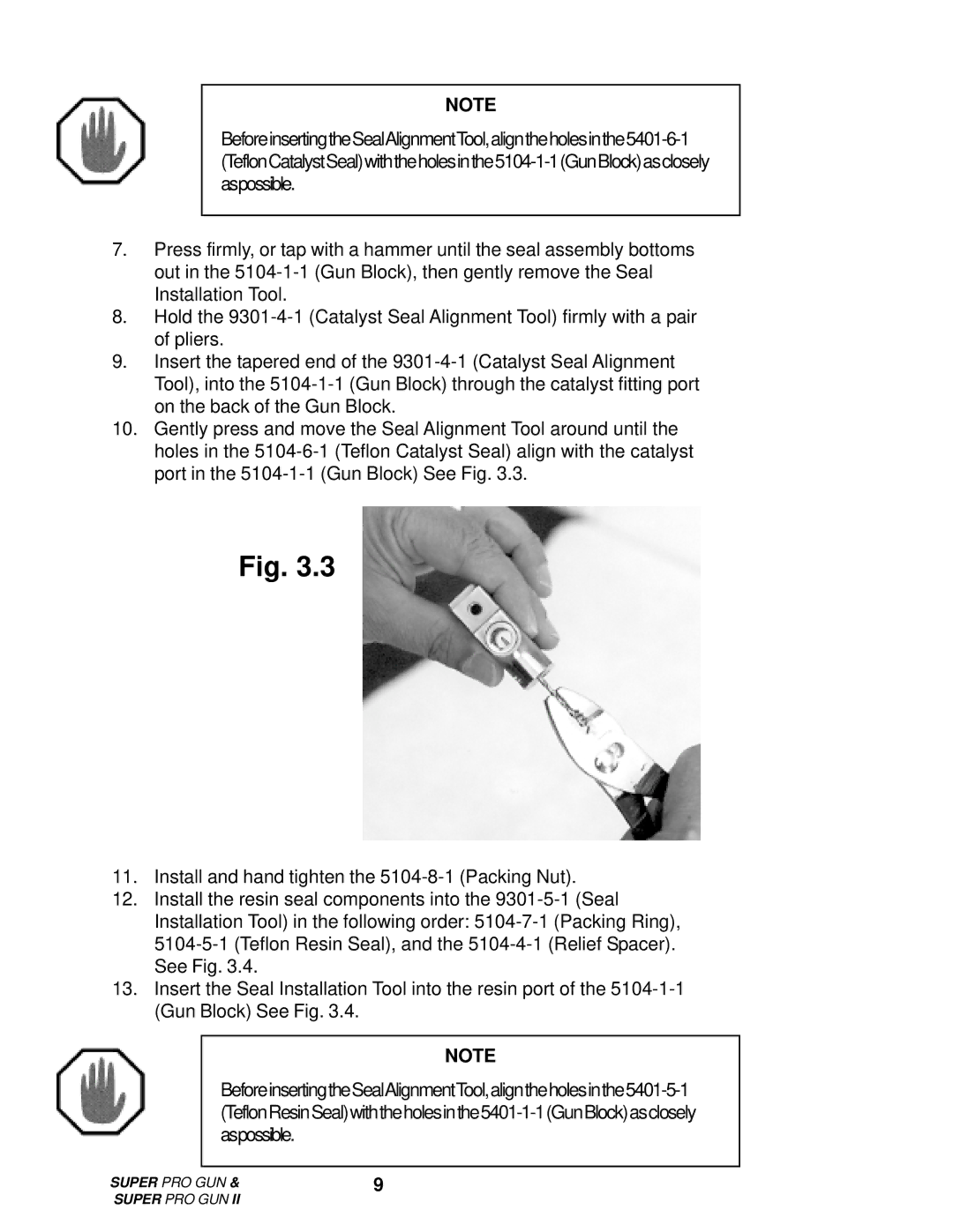 Roper M6707-1-1 manual Super PRO GUN 