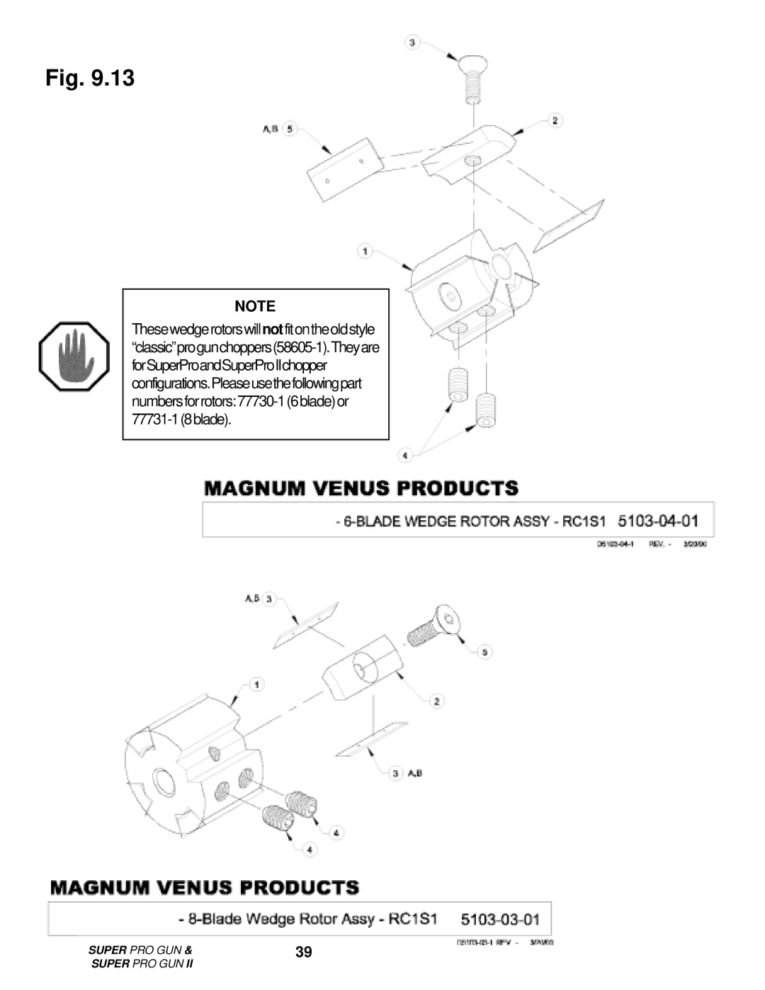 Roper M6707-1-1 manual Super PRO GUN 