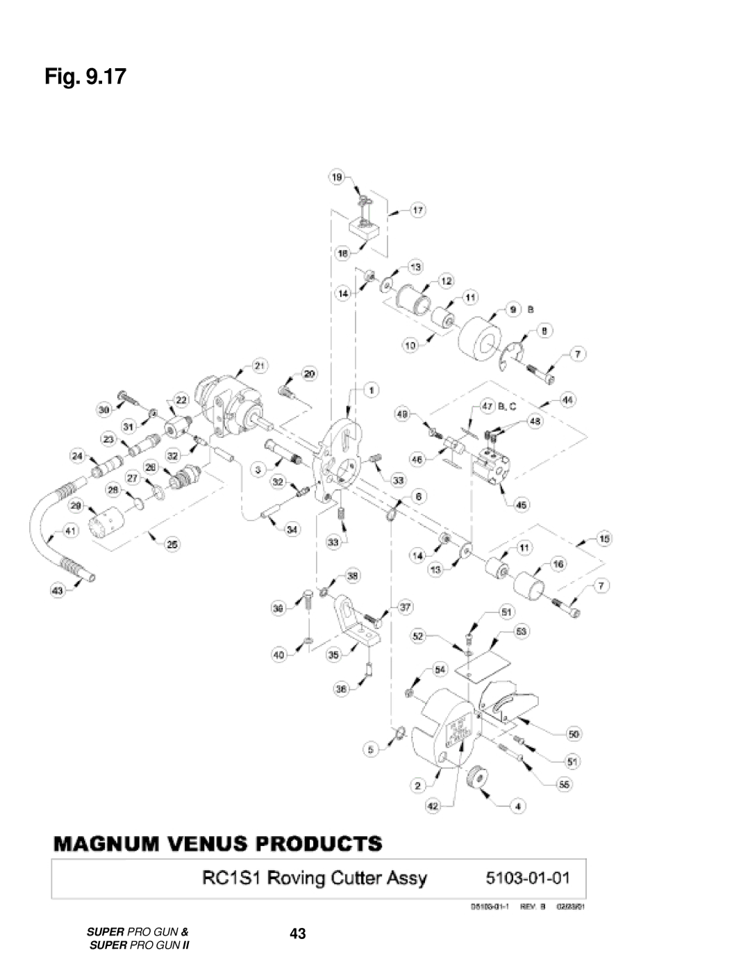 Roper M6707-1-1 manual Super PRO GUN 