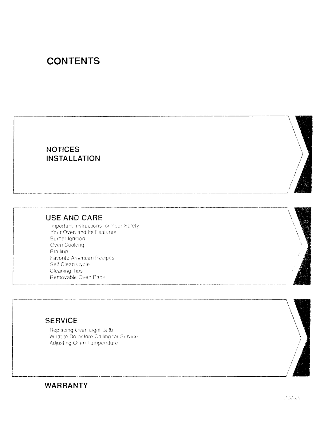 Roper B875, MN11020(344197) manual Contents, Warranty, NOTICES INSTALLATlON 