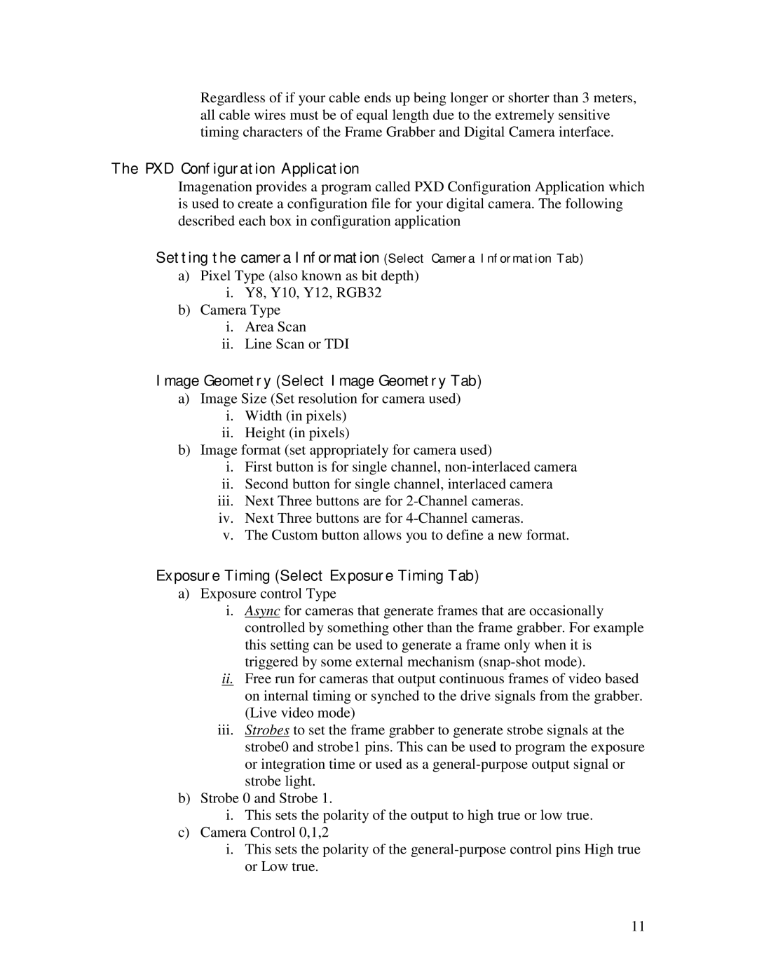 Roper PXD1000 manual PXD Configuration Application 