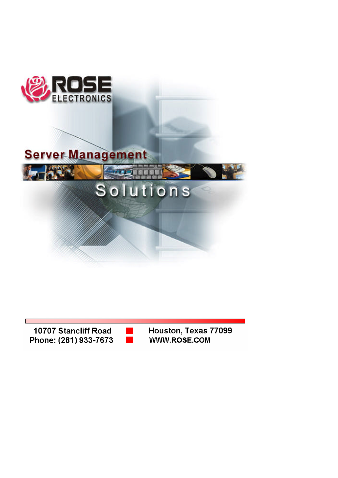 Rose electronic Crystal View operation manual 