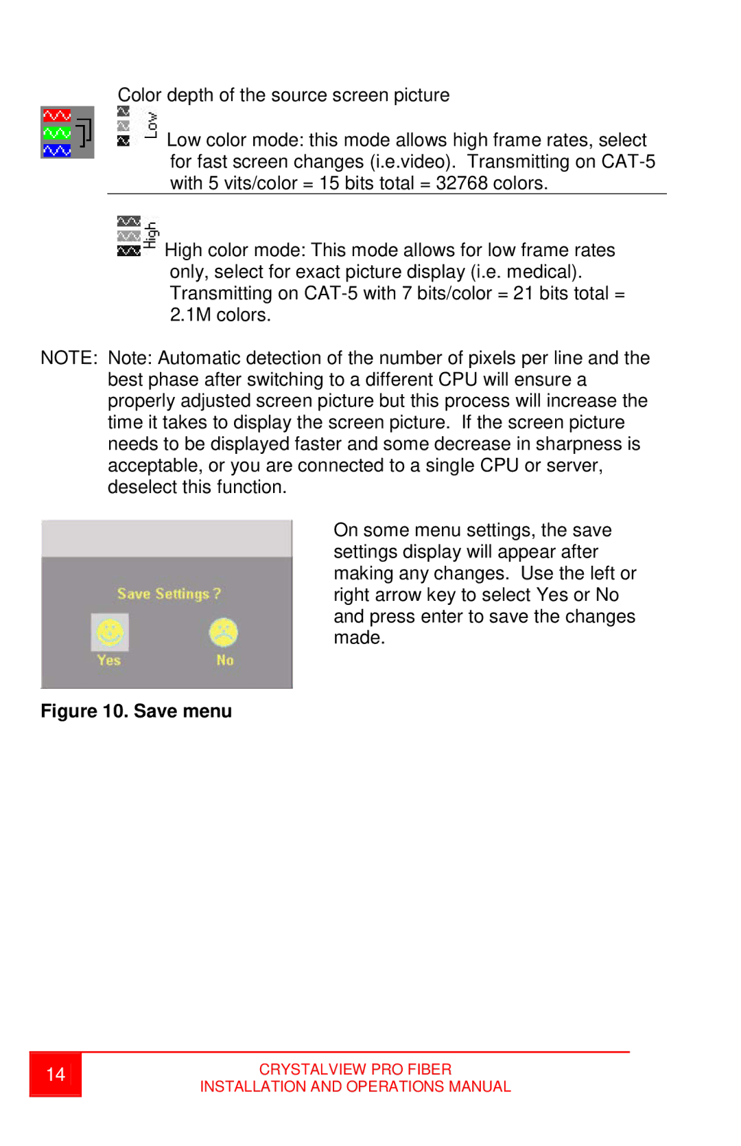 Rose electronic crystalview dvi pro fiber dvi/vga fiber extender operation manual Save menu 