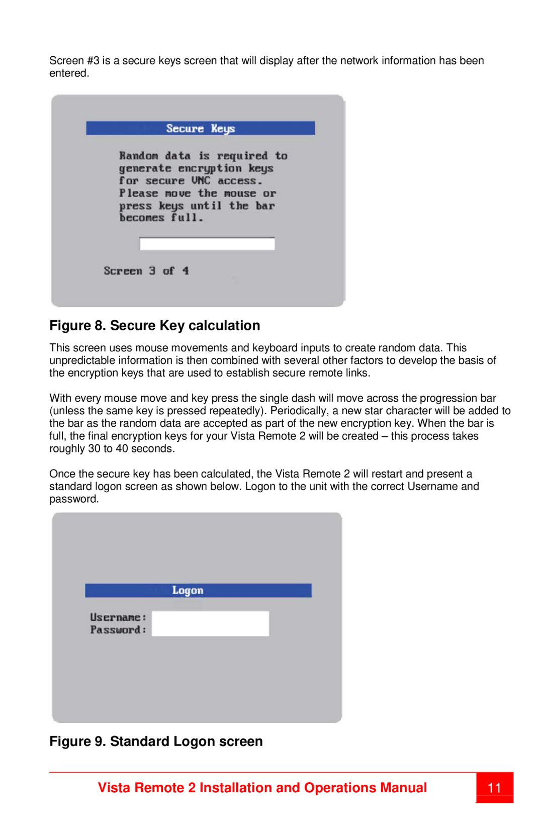 Rose electronic MAN-VR2 manual Secure Key calculation 