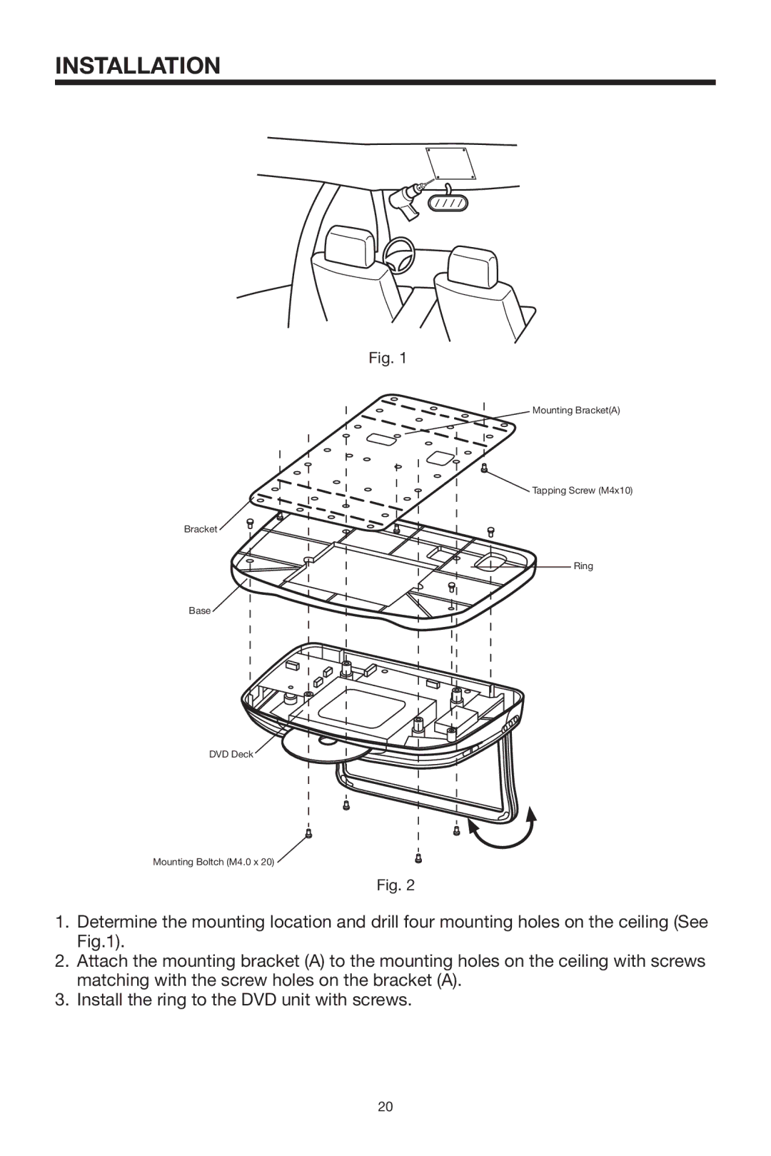 Rosen Entertainment Systems 10.2 manual Installation 