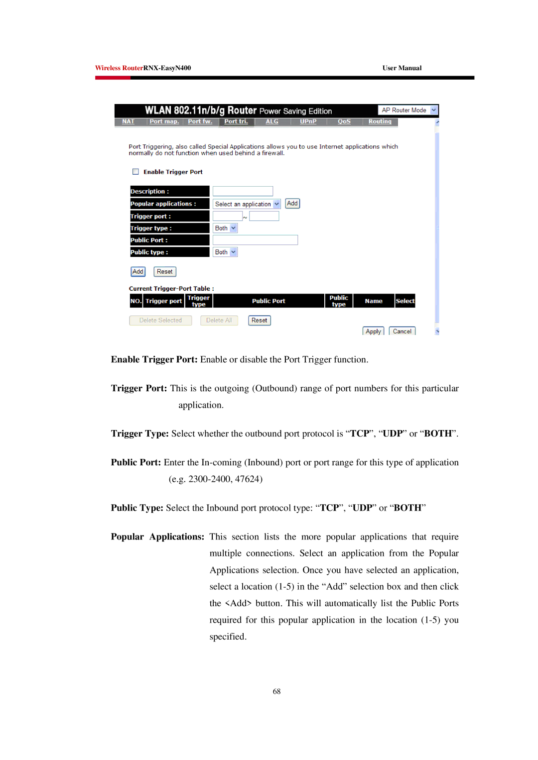 Rosewill EASYN400 user manual Wireless RouterRNX-EasyN400 