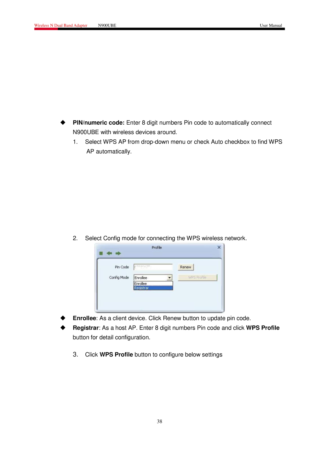 Rosewill N900UBE manual 