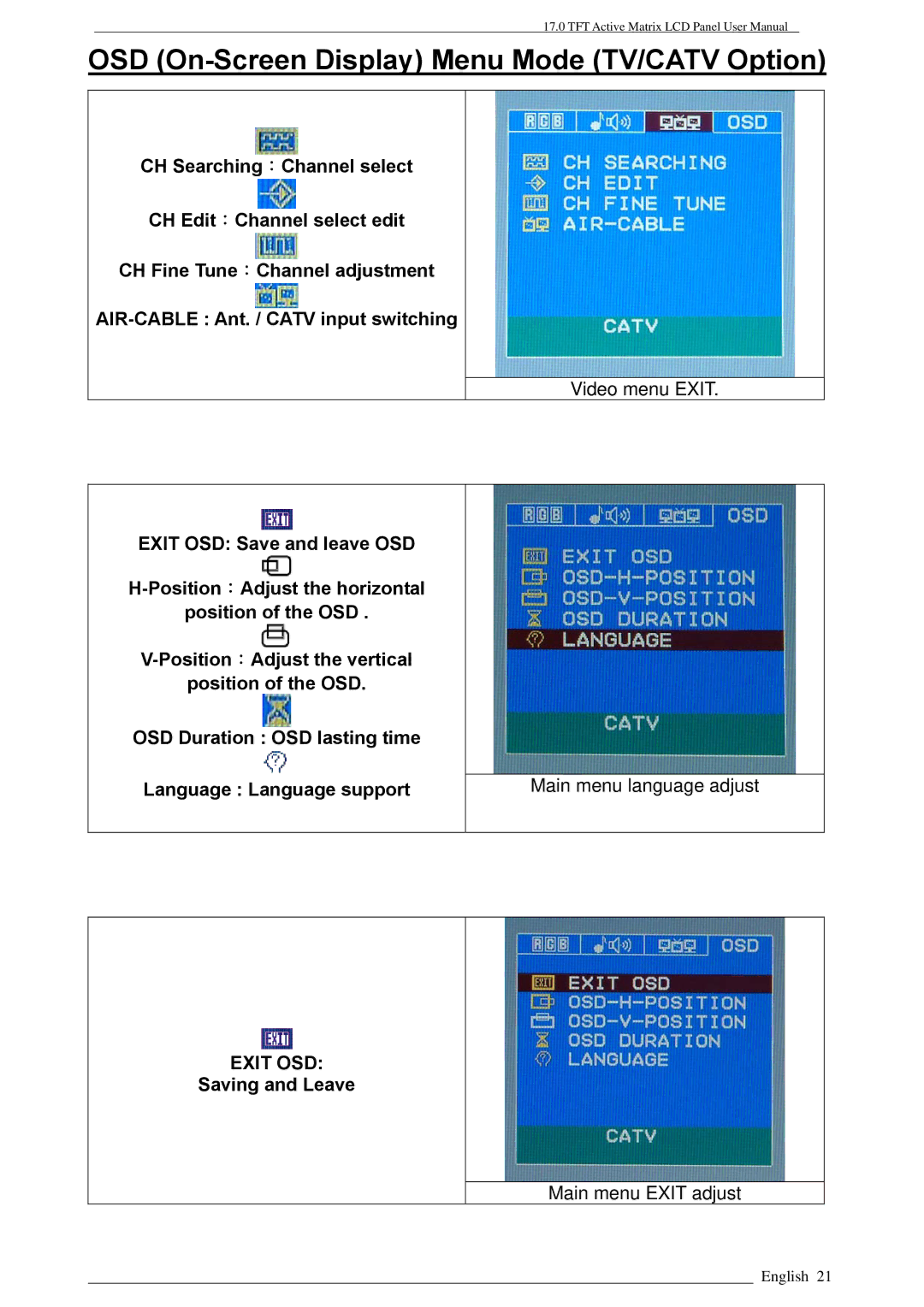 Rosewill PAA050F, LAD6019AB4 user manual Saving and Leave 