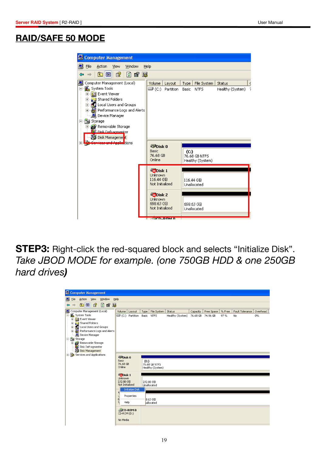 Rosewill R2-RAID user manual RAID/SAFE 50 Mode 