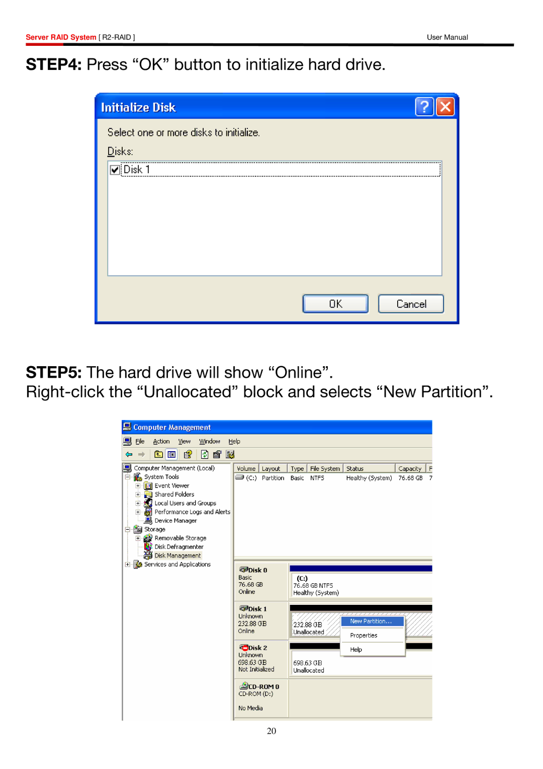 Rosewill user manual Server RAID System R2-RAID 