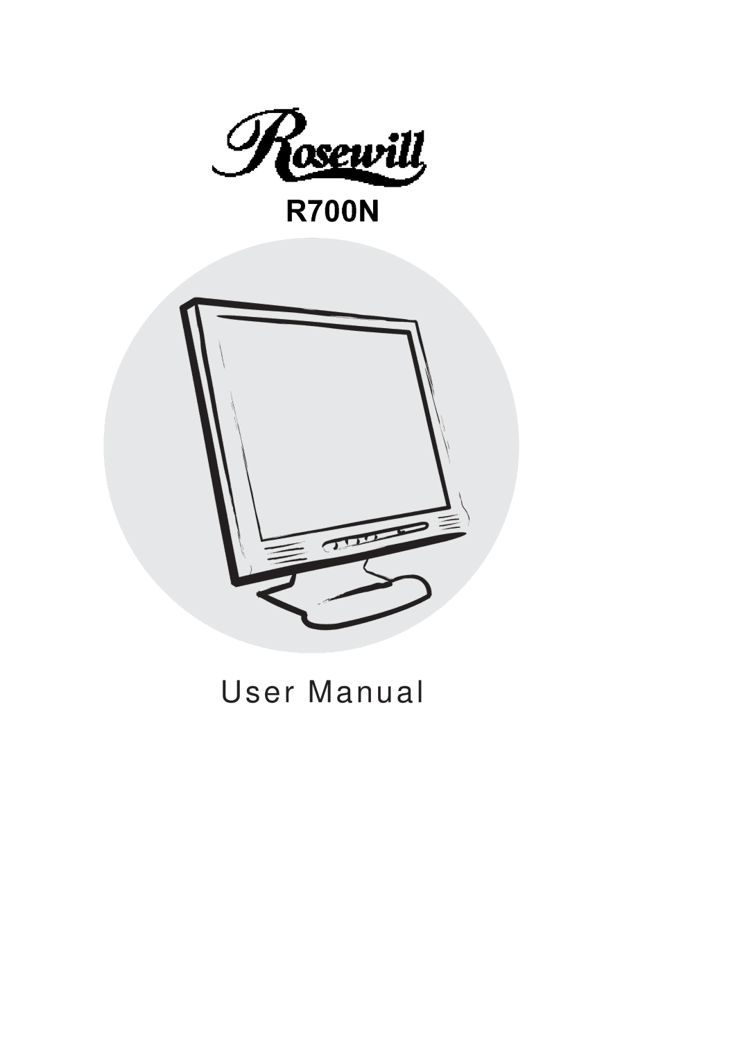 Rosewill R700N user manual 