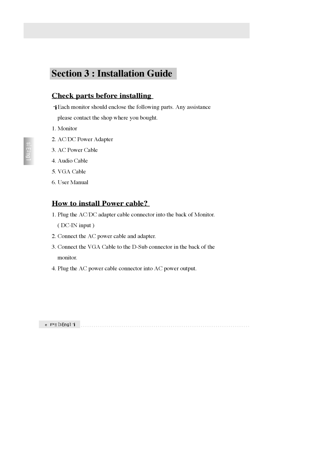 Rosewill R700N user manual Installation Guide, Check parts before installing 