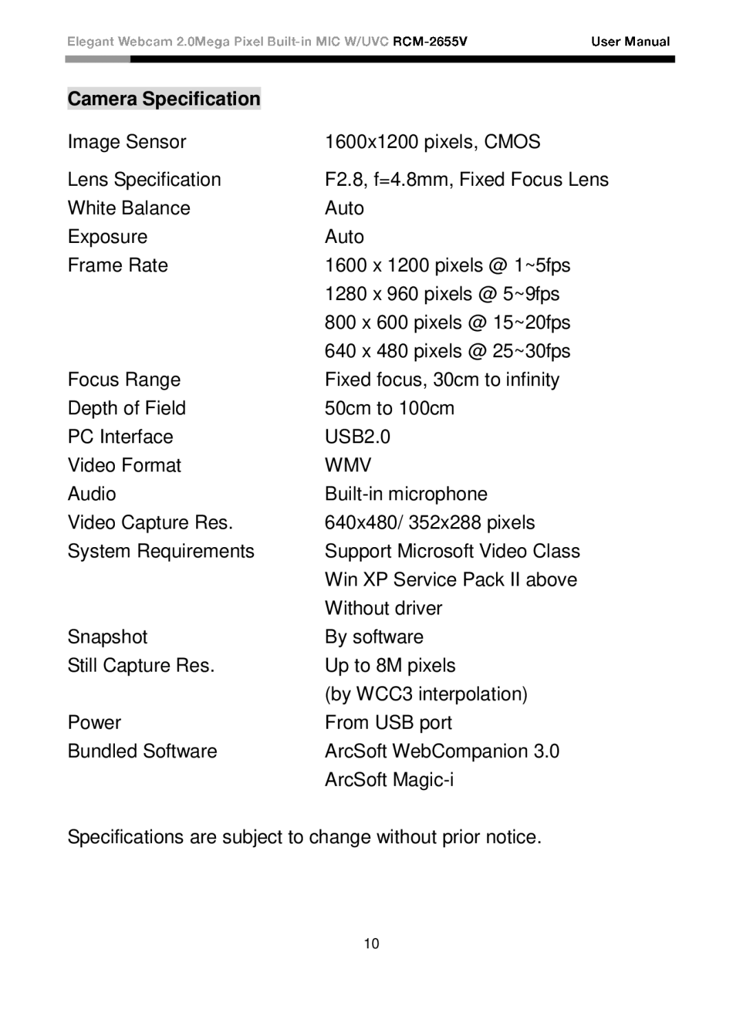 Rosewill rcm-2655-v user manual Wmv 