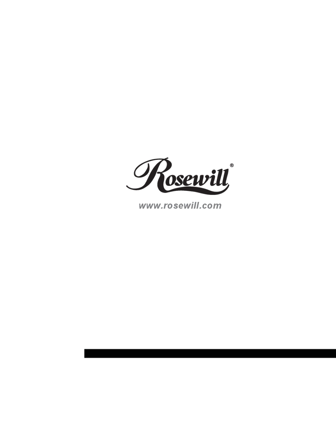 Rosewill RCM-3640HD user manual 